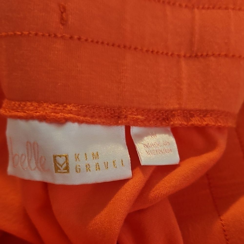 Belle by Kim Gravel Coral Cropped Pants - Picture 2 of 7